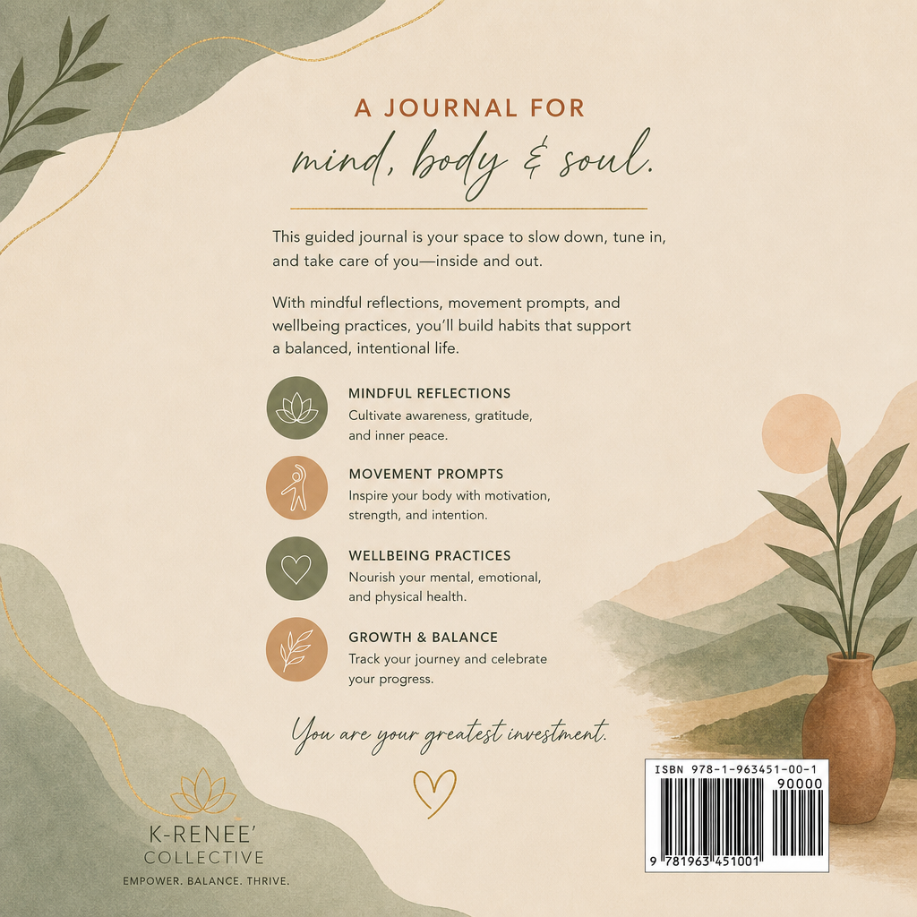 Mindfulness, Movement & Wellbeing Guided Workbook Journal