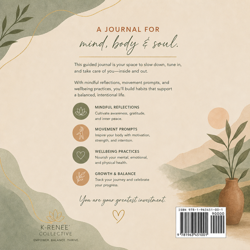 Mindfulness, Movement & Wellbeing Guided Workbook Journal