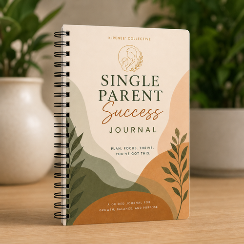 Single Parent Success Journal 3D marketing photo